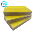 Qinge forte e rígido painel amarelo 18mm 500x2500mm Painéis de cofragem de 3 camadas Contraplacado para sistemas de cofragem